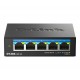 D-Link DMS-105 No administrado 2.5G Ethernet (100/1000/2500) Negro